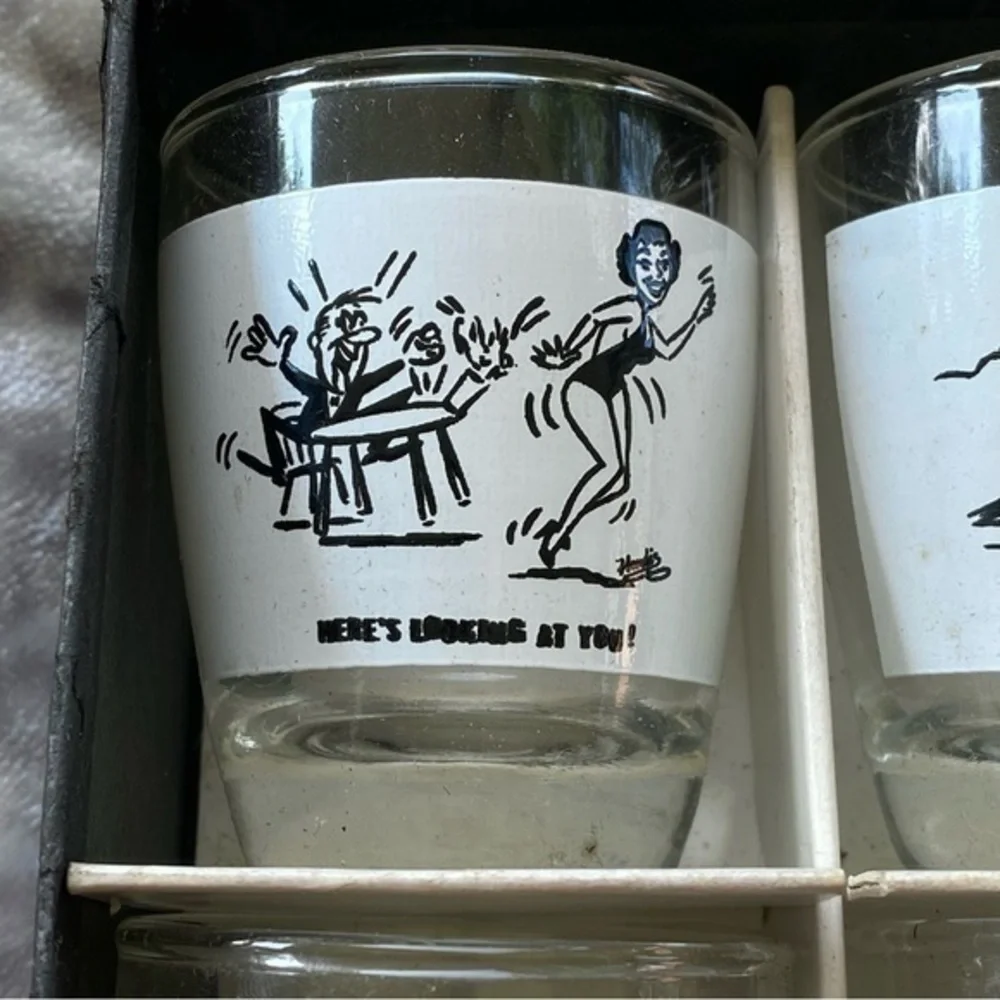 Vintage Anchor Hocking Shot Glasses